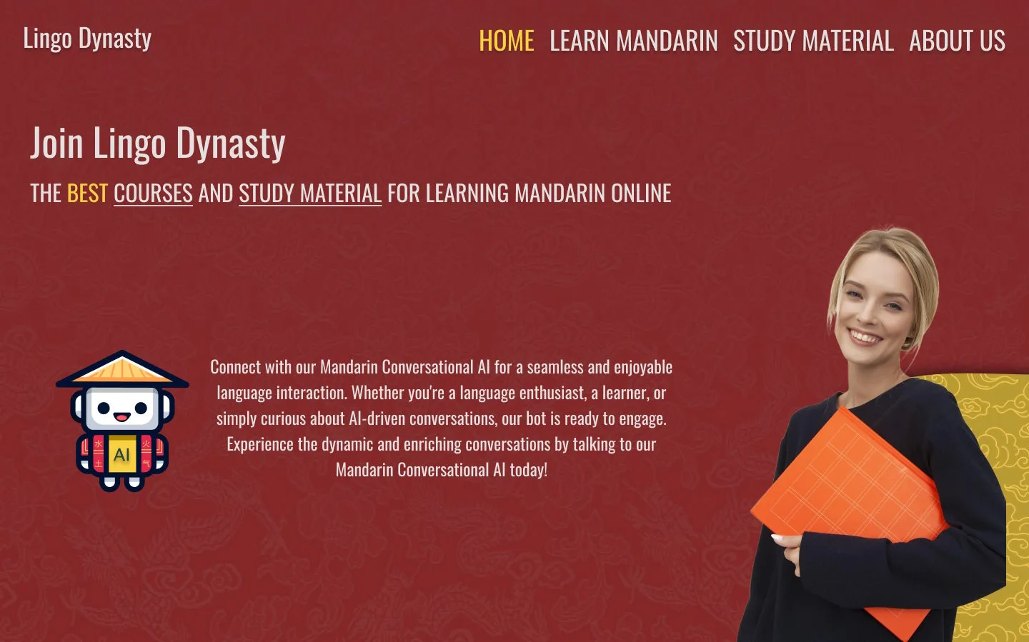 Lingo Dynasty - Website Design