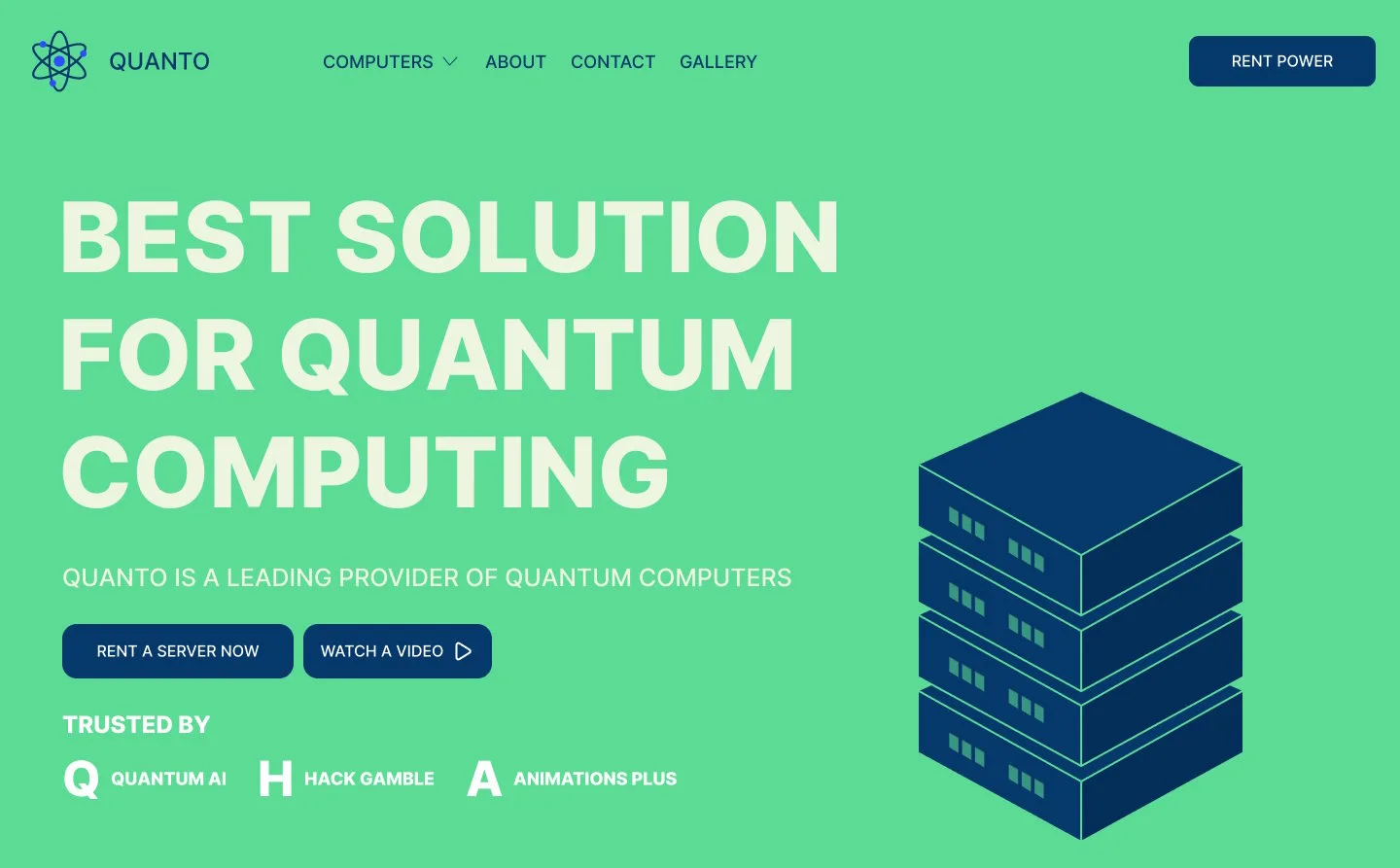 Quanto - Website Design