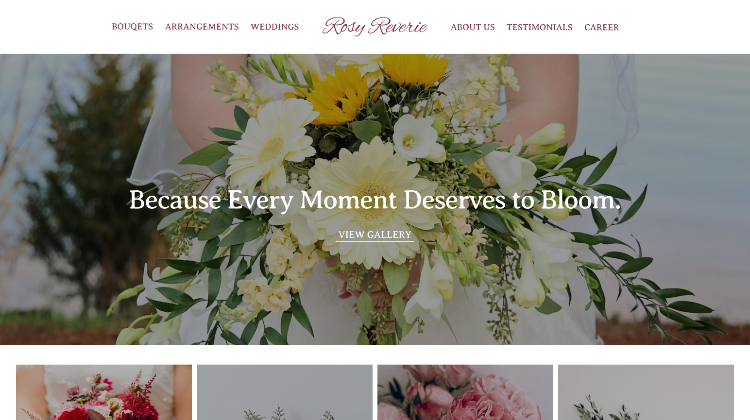 Rosy Reviere - Website Design